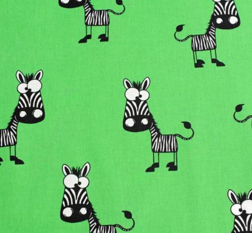Zebra grün